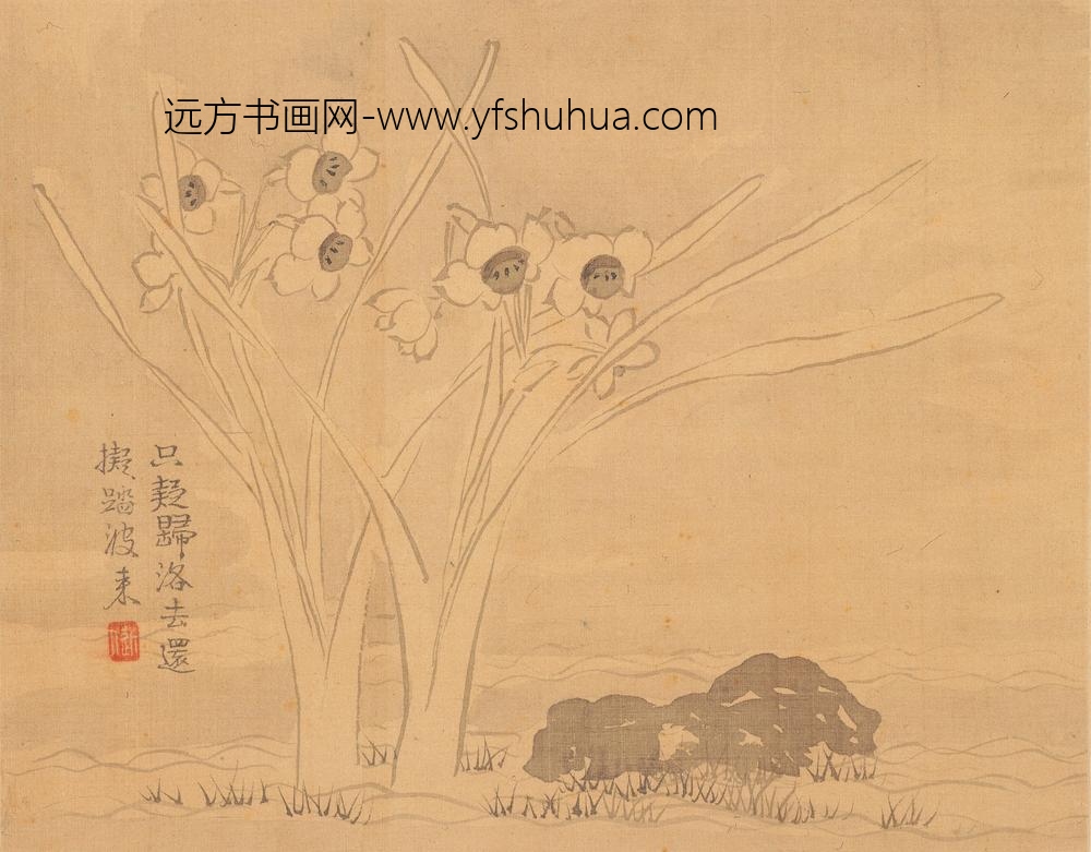 汪士慎_花卉册_