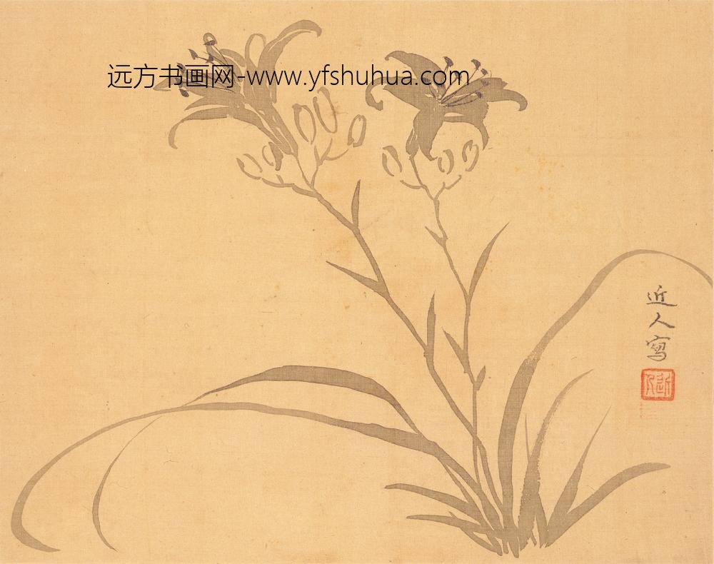 汪士慎_花卉册_