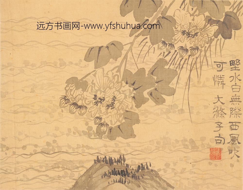 汪士慎_花卉册_