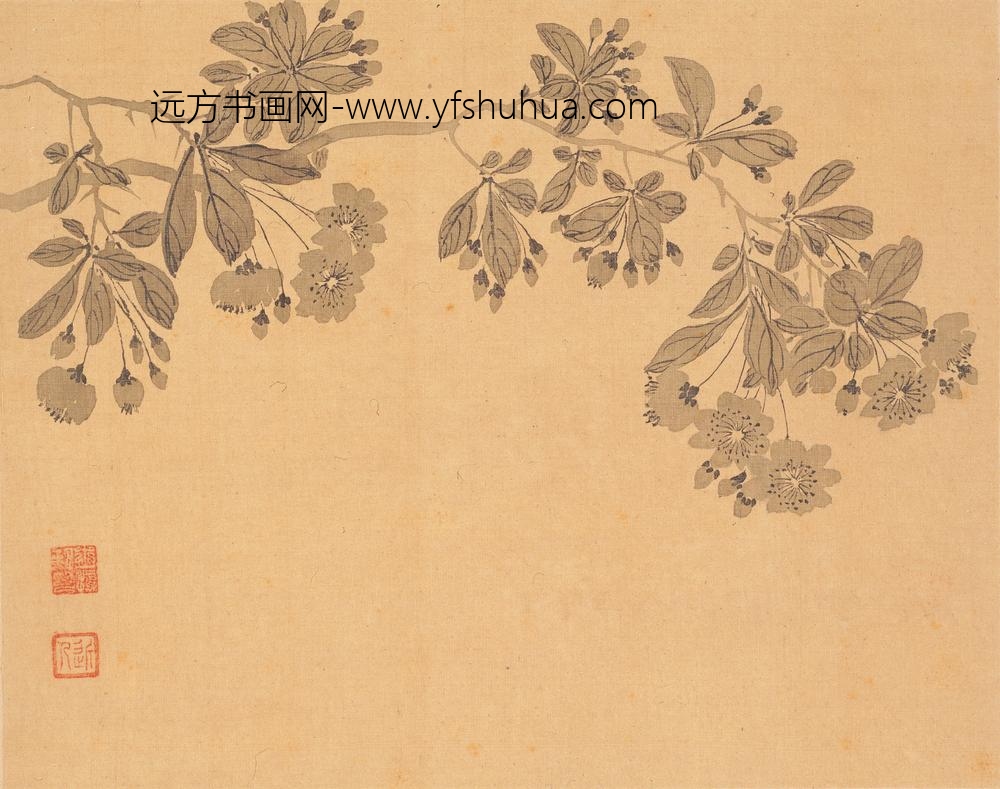 汪士慎_花卉册_