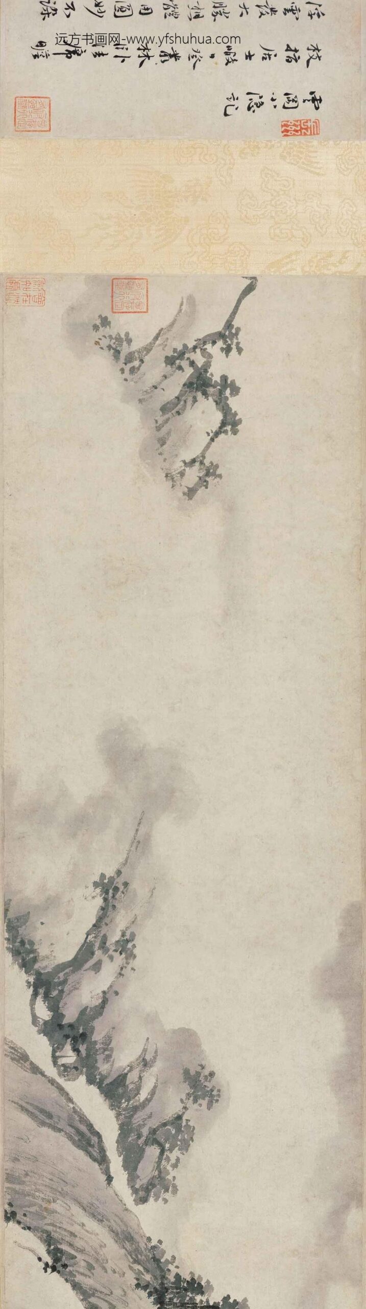 沈周_云冈小隐图卷_