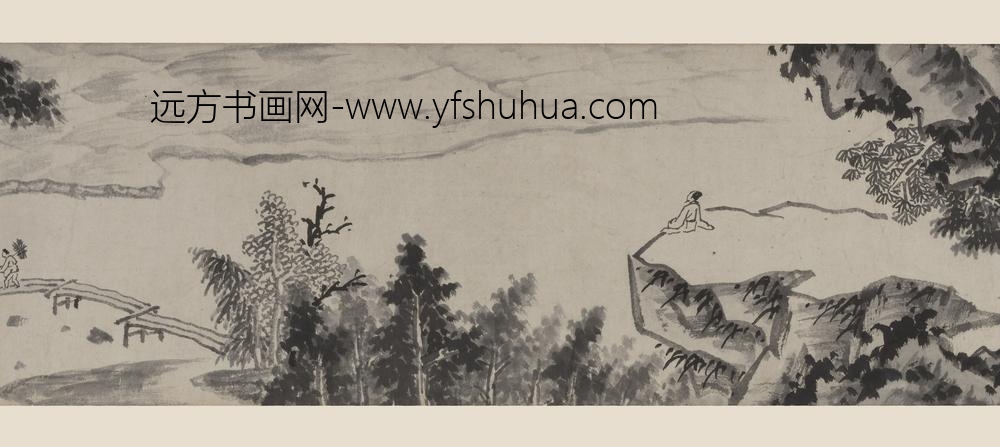 沈周_川流岳峙图卷