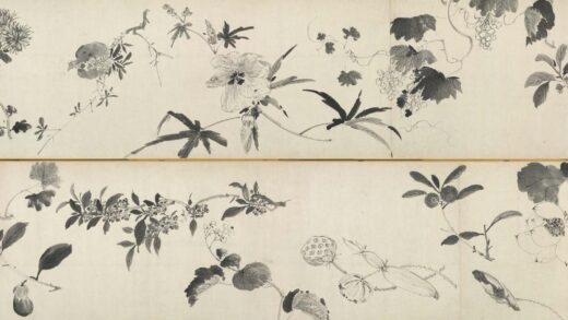 沈周 水墨花果卷.jpg
