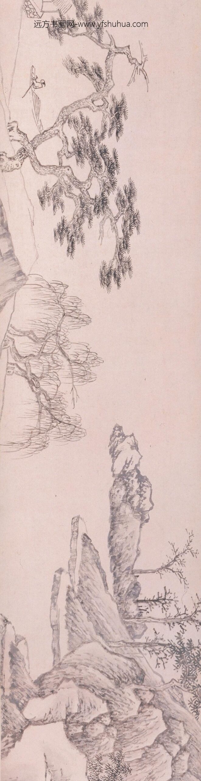 沈周_水村山坞图卷_