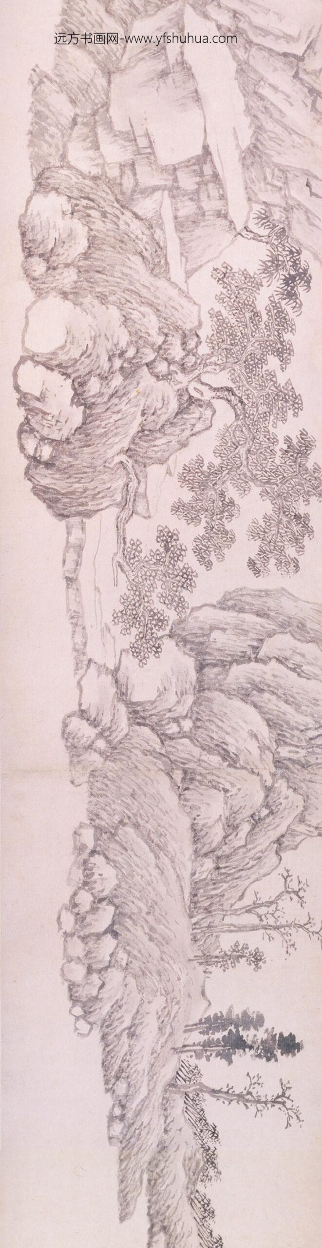 沈周_水村山坞图卷_