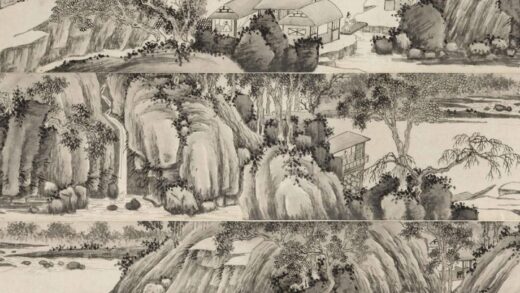 沈周 江云溪月图卷.jpg