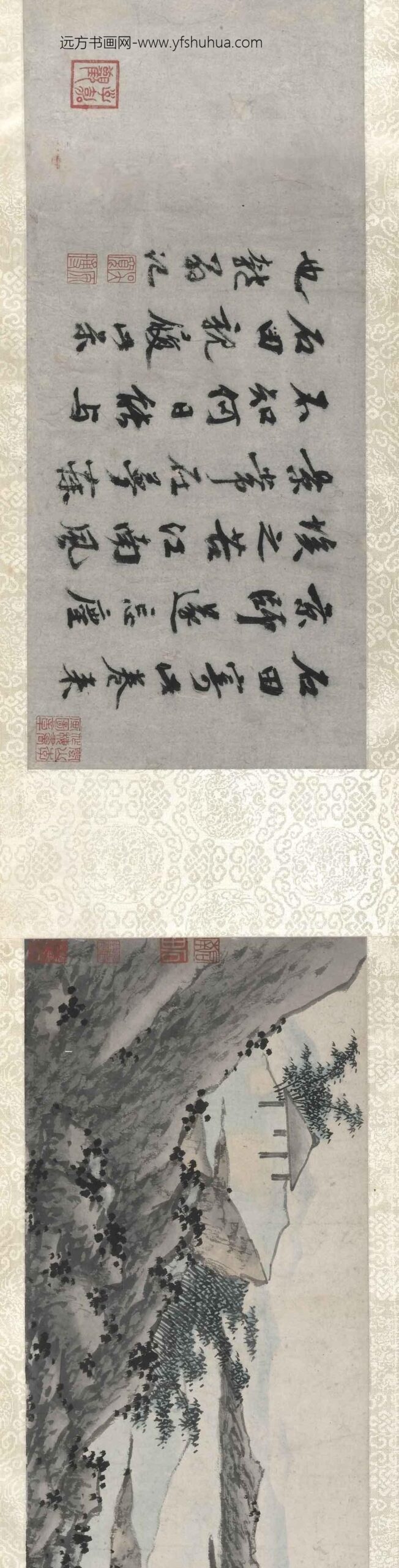 沈周_江南风景图卷_