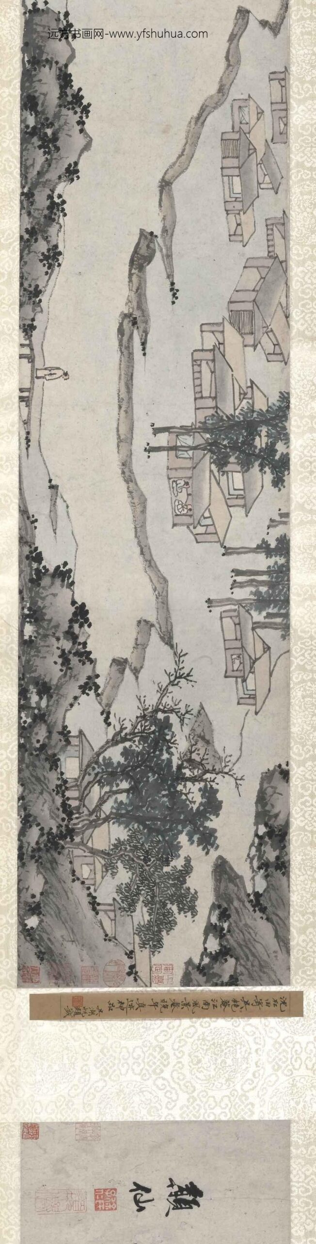 沈周_江南风景图卷_