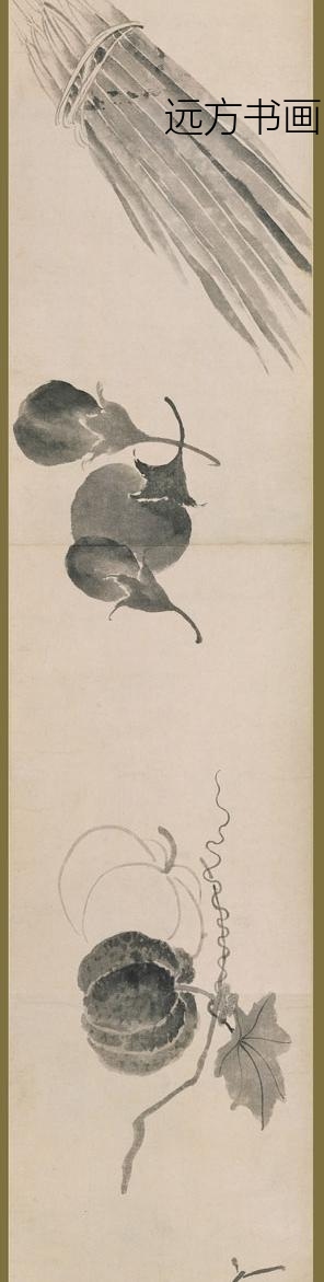 沈周_花果图卷_