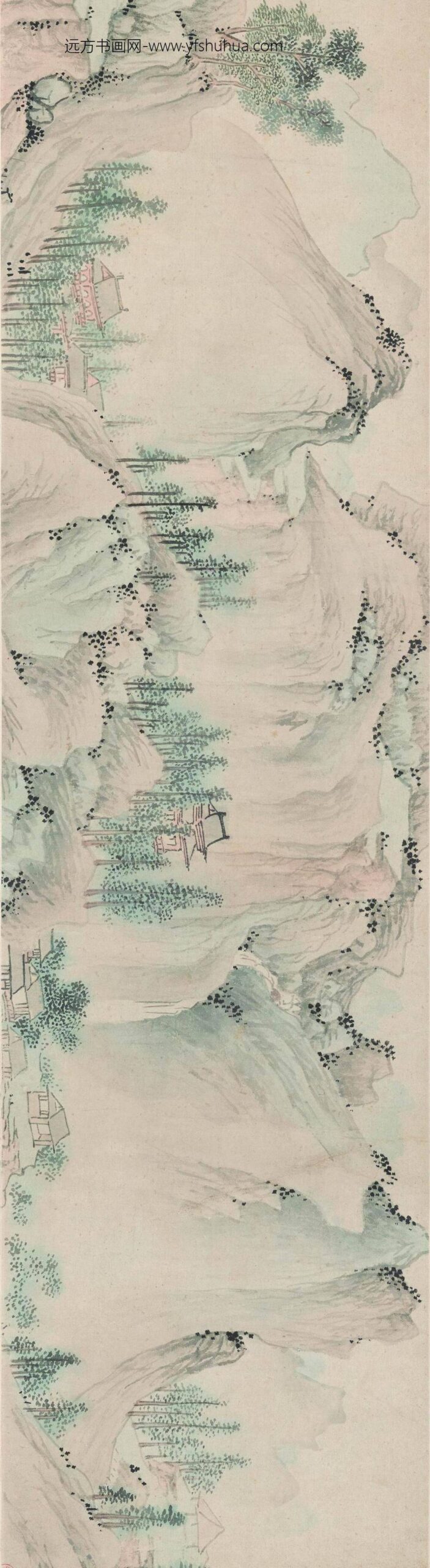 沈周_西山图卷_