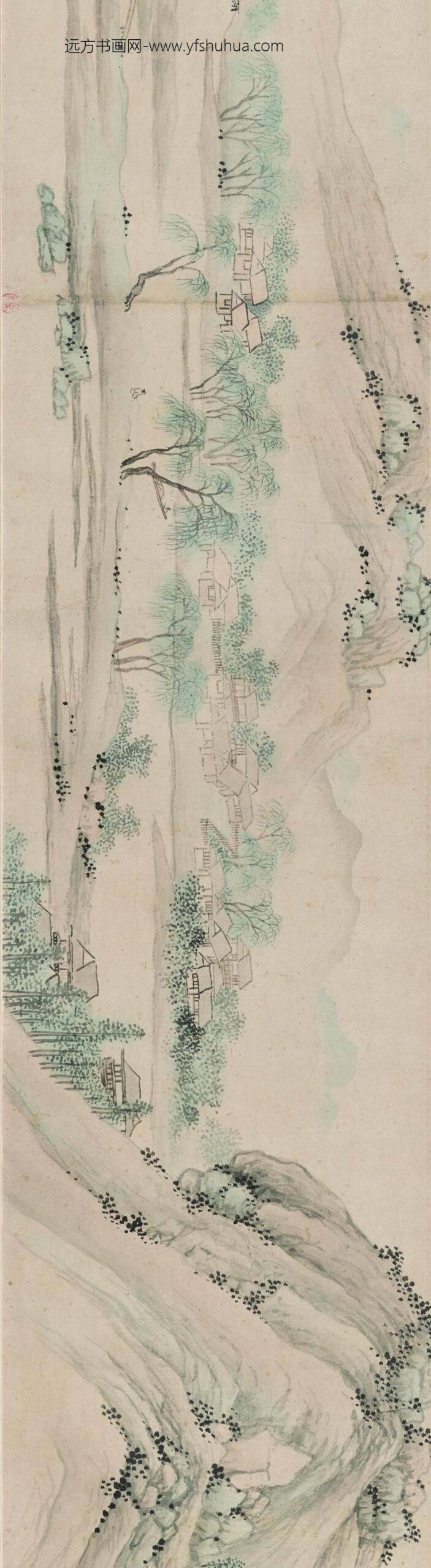 沈周_西山图卷_