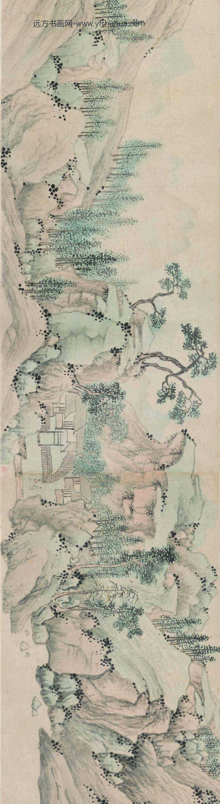 沈周_西山图卷_