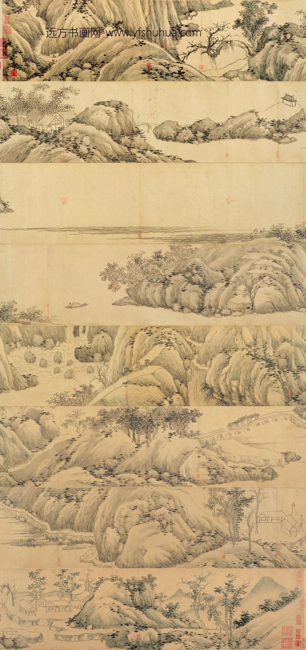 沈周_西山纪游图卷