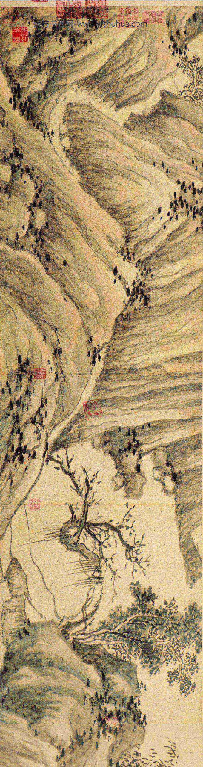 沈周_西山纪游图卷_