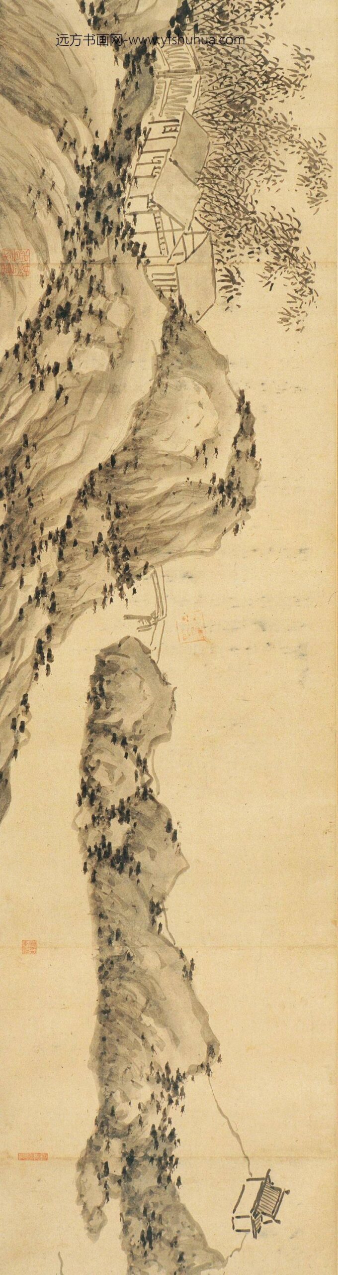 沈周_西山纪游图卷_