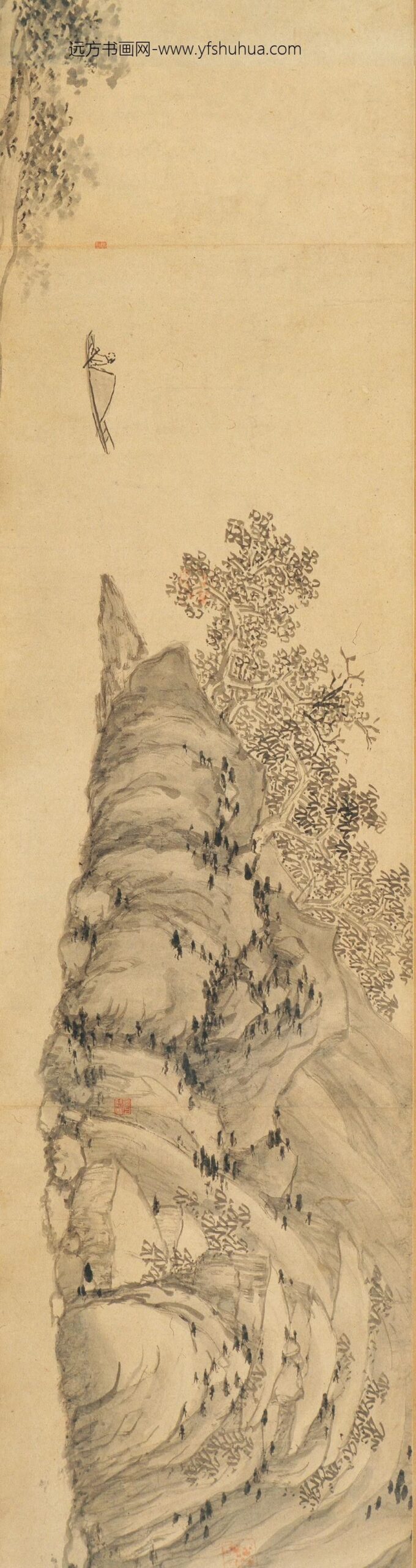 沈周_西山纪游图卷_