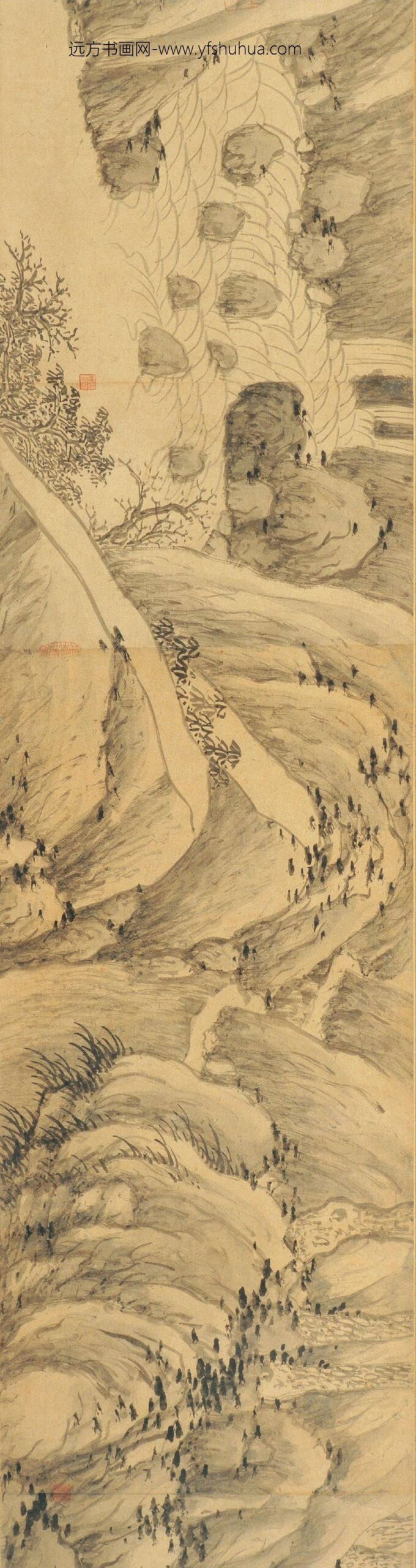 沈周_西山纪游图卷_