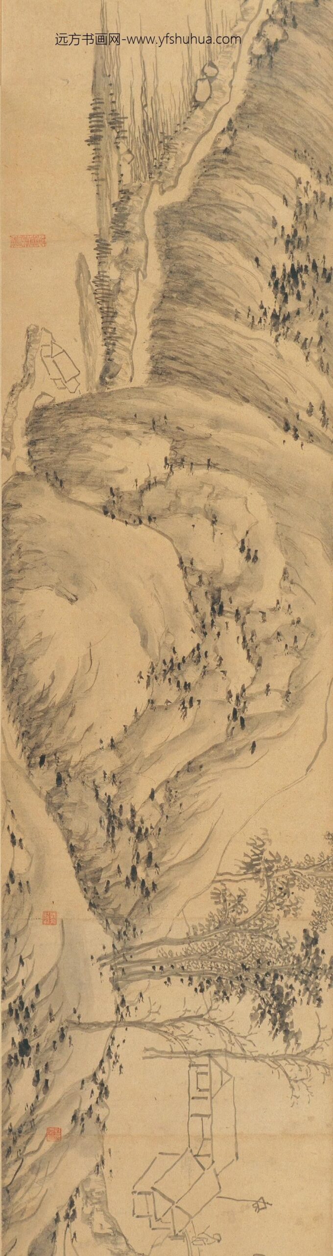 沈周_西山纪游图卷_