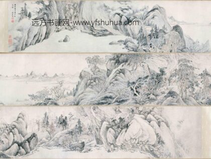 沈士充 松林草堂图卷.jpg