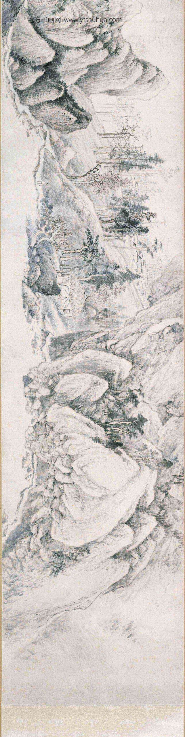 沈士充_松林草堂图卷_