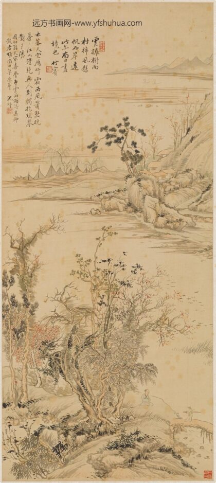 沈焯 秋江瑶琴图轴.jpg