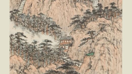 沈迈士 万木同春图轴.jpg