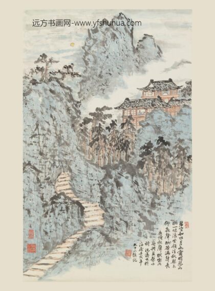 沈迈士 夜读图轴.jpg