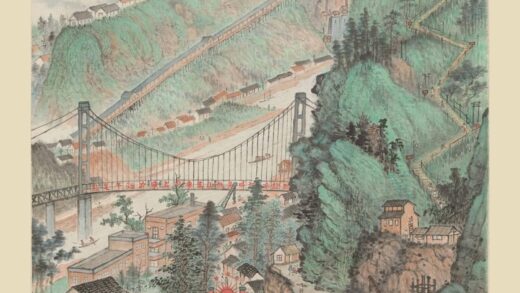 沈迈士 新安江水电工地图轴.jpg