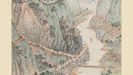 沈迈士 新安江紫金滩图轴.jpg