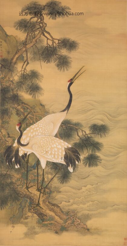 沈铨 松鹤图轴 2.jpg