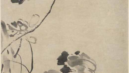 王东 荷花图轴.jpg