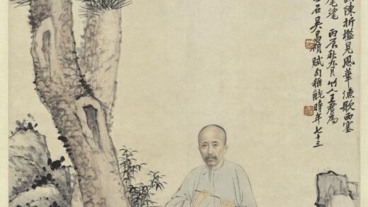 王云 吴待秋朱孝臧校词图轴.jpg