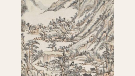 王原祁 仿大痴山水图轴.jpg