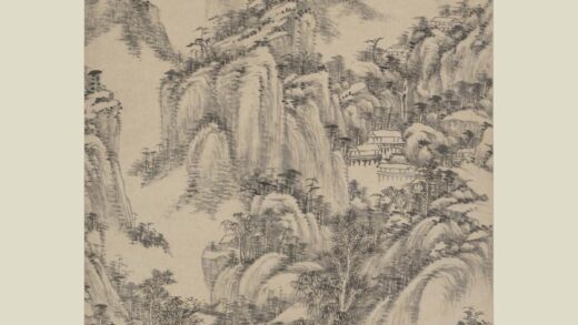 王原祁 仿大痴山水轴 1.jpg