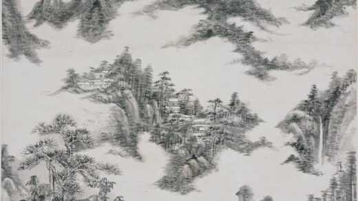 王原祁 仿高房山山水图轴.jpg