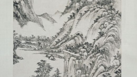 王原祁 仿黄公望山水图轴.jpg