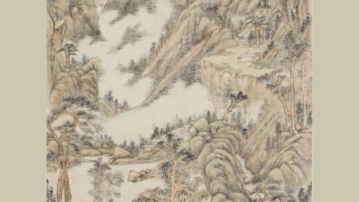 王原祁 仿黄公望山水轴 2.jpg