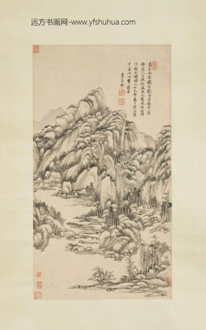 王原祁 山水图轴 2.jpg