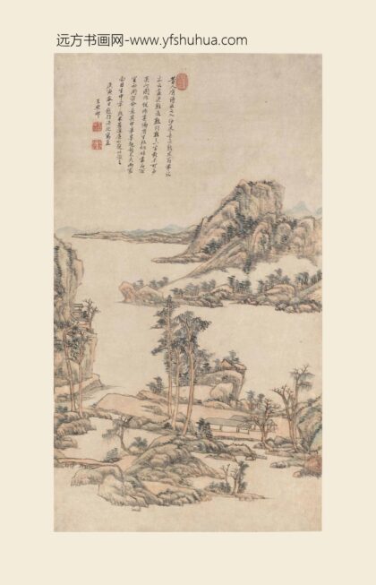 王原祁 山水图轴 3.jpg