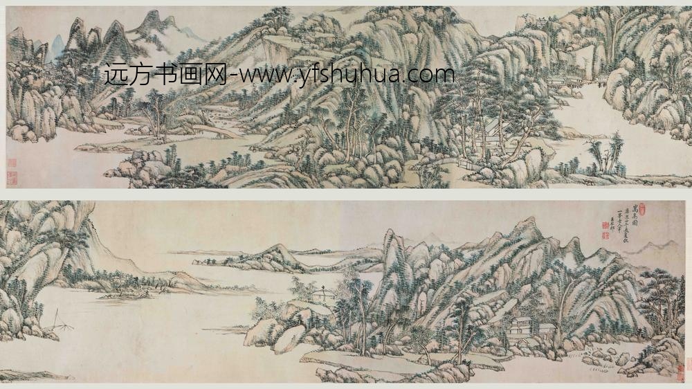 王原祁_嵩高图卷