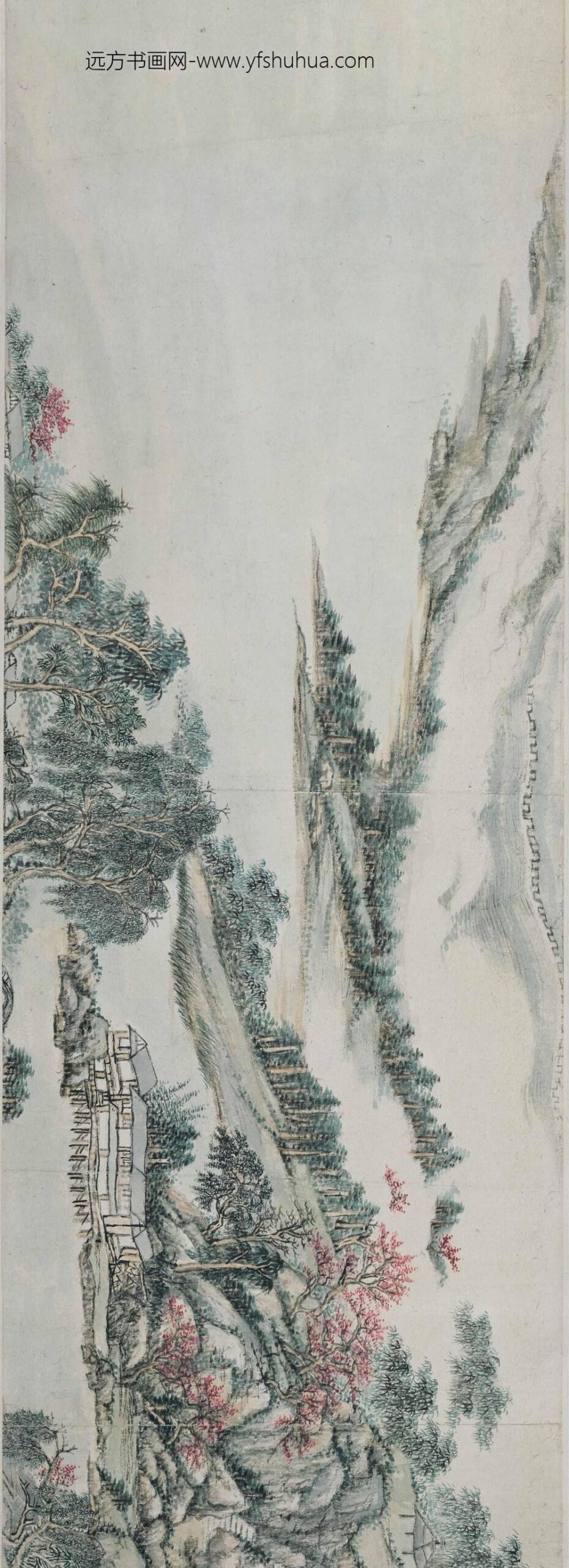 王原祁_沧浪亭诗画卷_