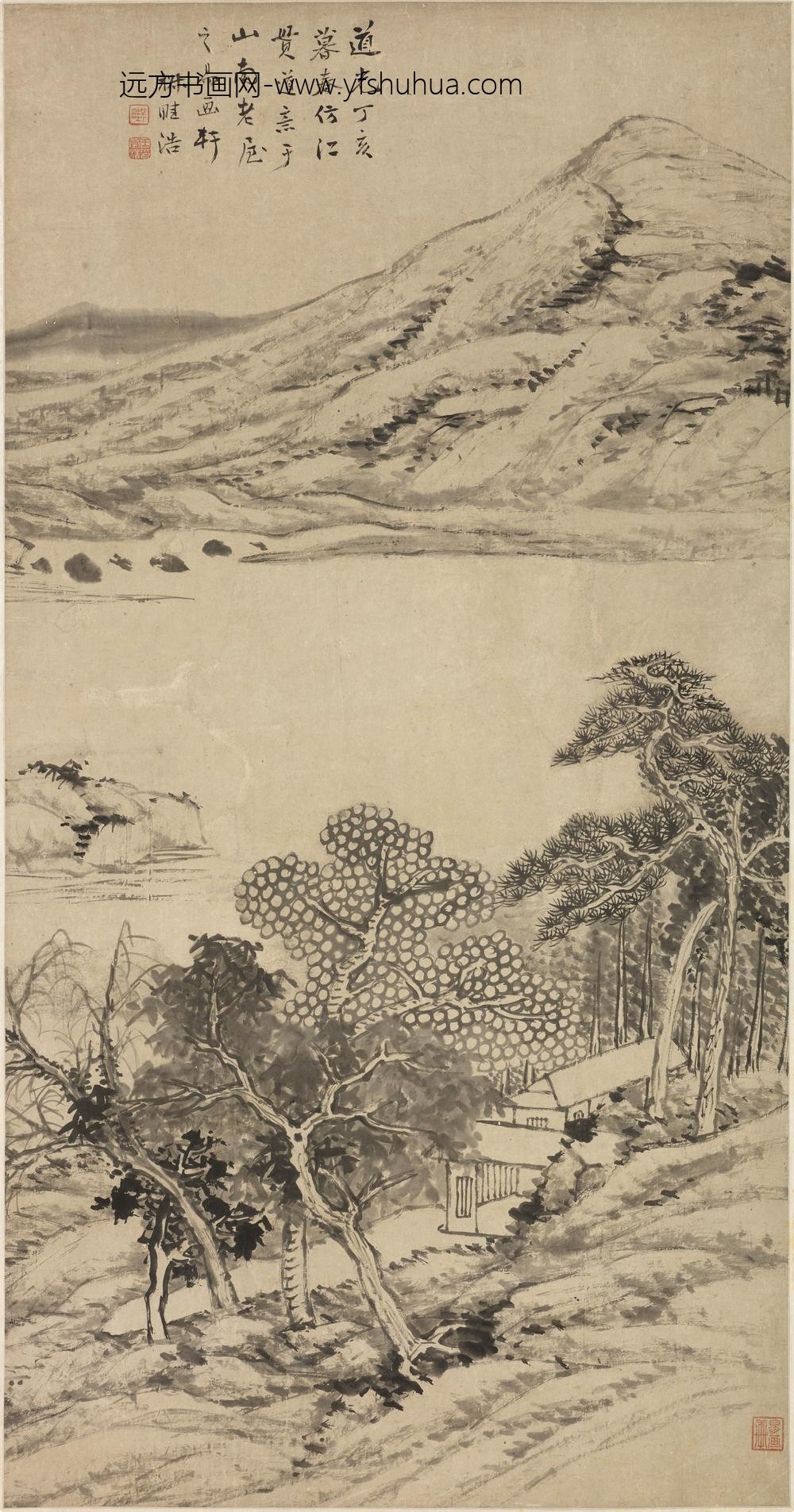 王学浩_山水图轴