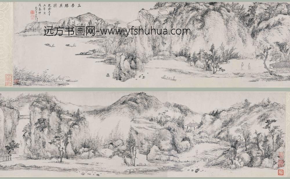 王宸（蓬樵）_三吾胜异图卷