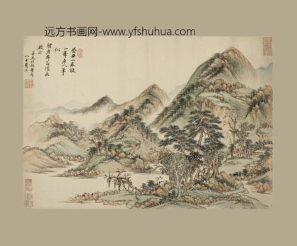 王时敏 仿一峰山水图页.jpg