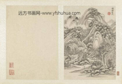 王时敏 仿古山水册 1.jpg