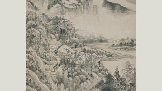 王时敏 仿黄公望山水图轴.jpg