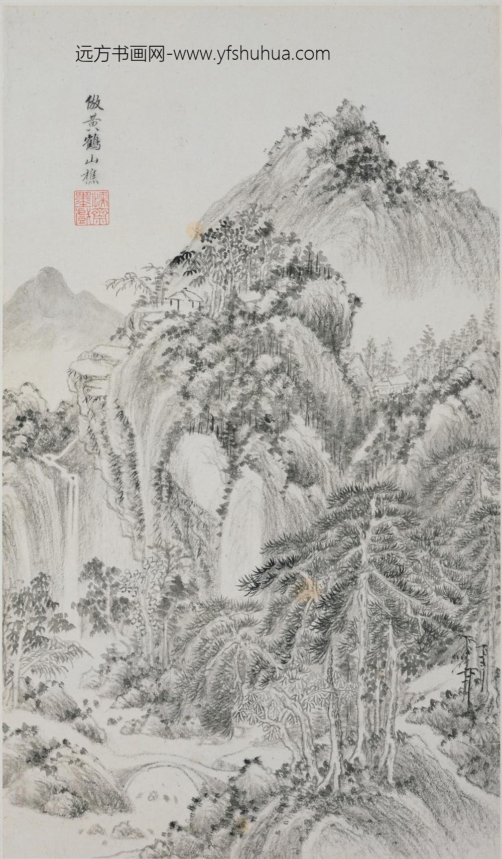 王时敏_山水图册-_