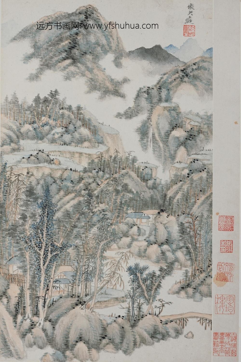 王时敏_山水图册-_