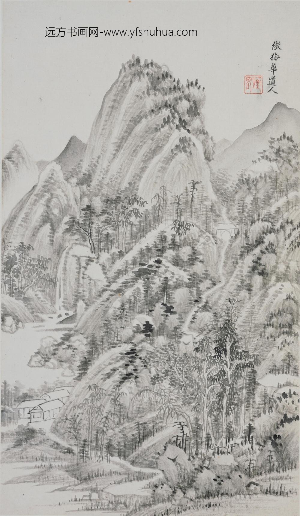 王时敏_山水图册-_