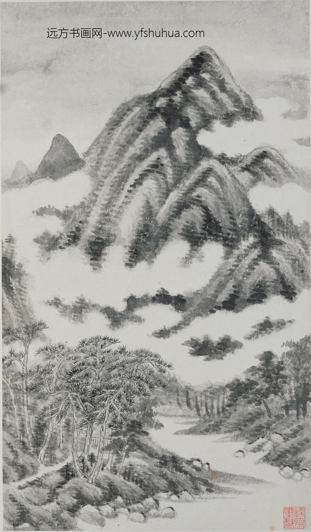 王时敏_山水图册-_